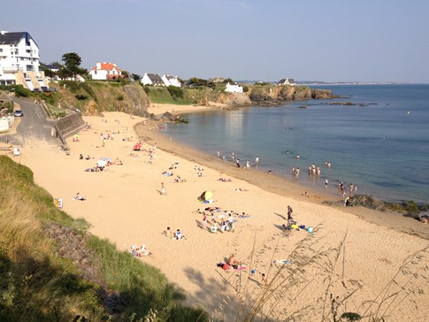 Plage des grands sables clohars