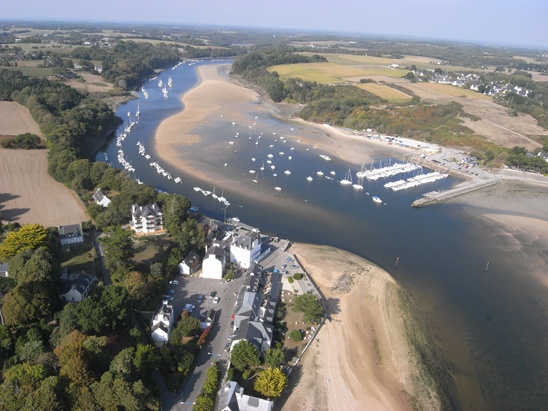 port du Pouldu aérienne Clohars