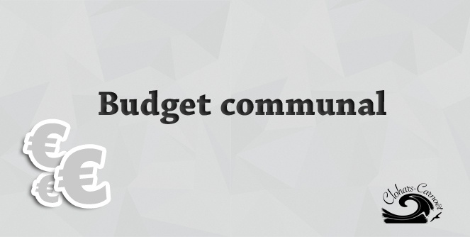 Visuel budget communal