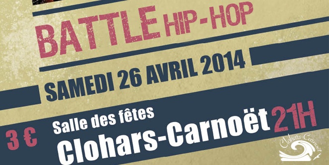 Visuel Battle hip-hop clohars-carnoët