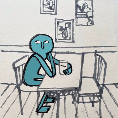 Croquis de la future exposition (Maison-Musée du Pouldu)