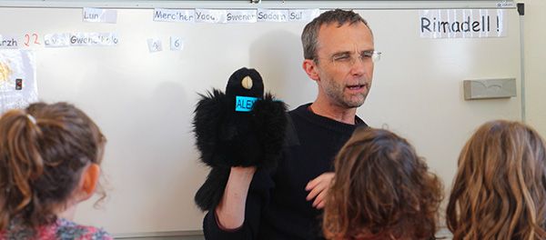 Enseignement du breton à l'école publique Saint-Maudet