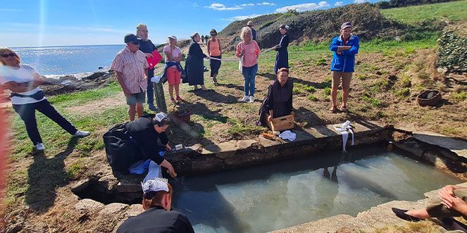 Reconstitution des lavandières par le cercle celtique