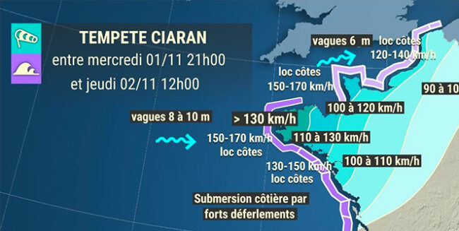 tempete ciaran